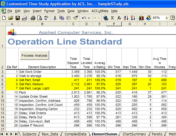 Standard Data Libraries Details - Timer Pro Professional